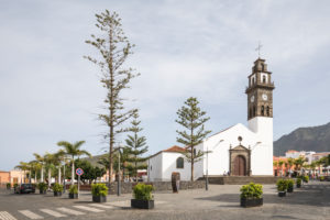 The church Iglesia Nuestra Senora de Los Remedios, Buenavista del Norte, Tenerife, Canary Islands, Spain The church Iglesia Nuestra Senora de Los Remedios, Buenavista del Norte, Tenerife, Canary Islands, Spain